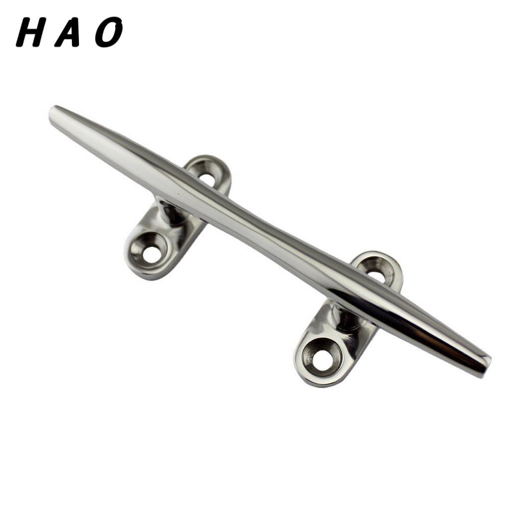Heavy Duty 316 Stainless Steel Marine Cleat for Yacht Mooring