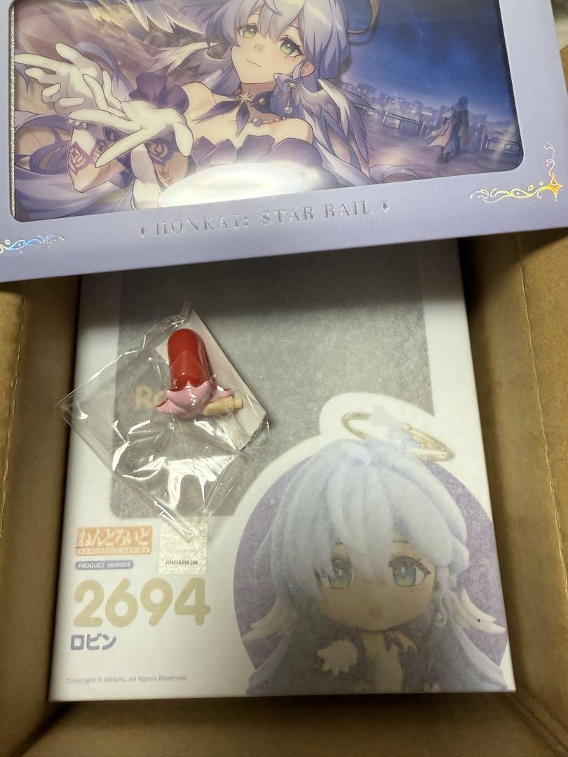 

[USED] Hokai Star Rail Nendoroid Robin with bonus acrylic colored paper