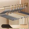 Anti-slip and Traceless Pants ClipZ-shaped Clothes HangerSpecial Wardrobe Hanger for Storing and Hanging Pants