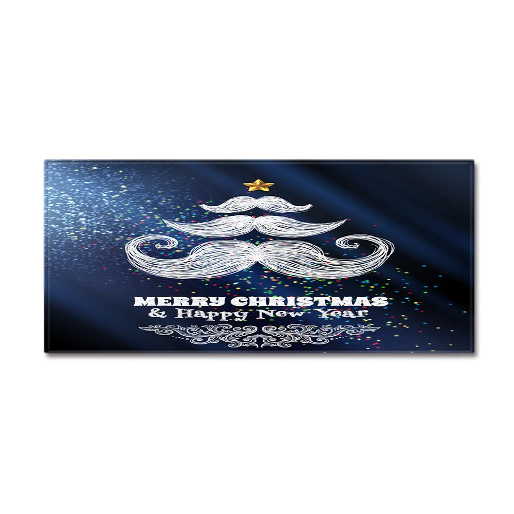 Christmas Kitchen Sand Carpet Doormat Long Floor Mat