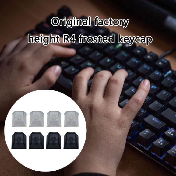 4Pcs Height Transparent Keycap PC Transparent Keycaps Waterproof Clear Keycaps Keyboard Covers Keyboards Supplies