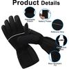 MMlove Heated Gloves for Men Women, Touchscreen Electric Gloves Winter Warm Heating Gloves Waterproof Hand Warmer Gloves Outdoor Indoor Hand Warmer
