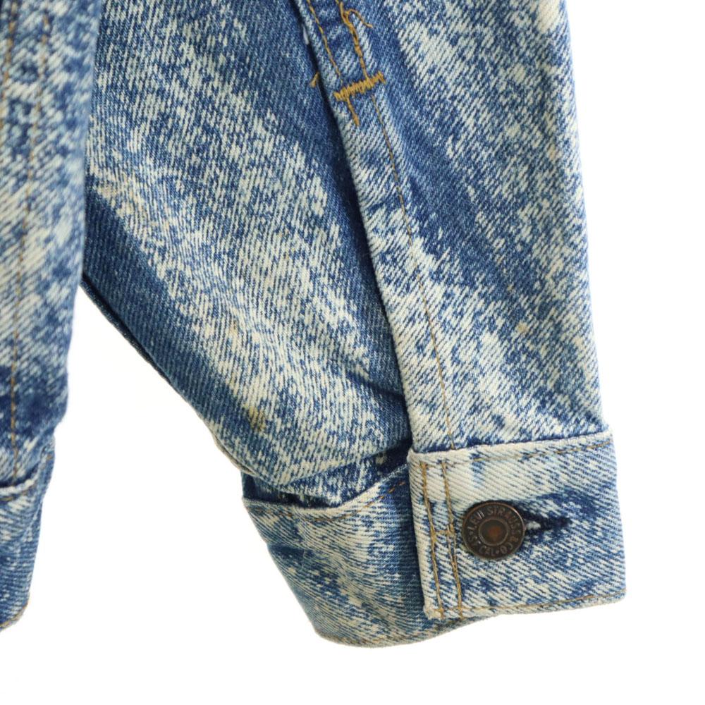 Levi's 90s 70507-0214 Old USA Made bleaching Denim Jacket Men's Used