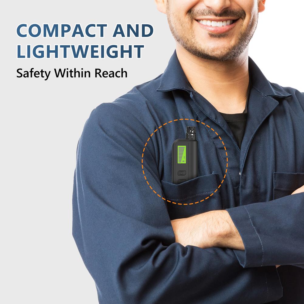 Portable Gas Sniffer with Audible & Visual Alarm Combustible Gas Detector Combustible Gas Leak Tester for Home