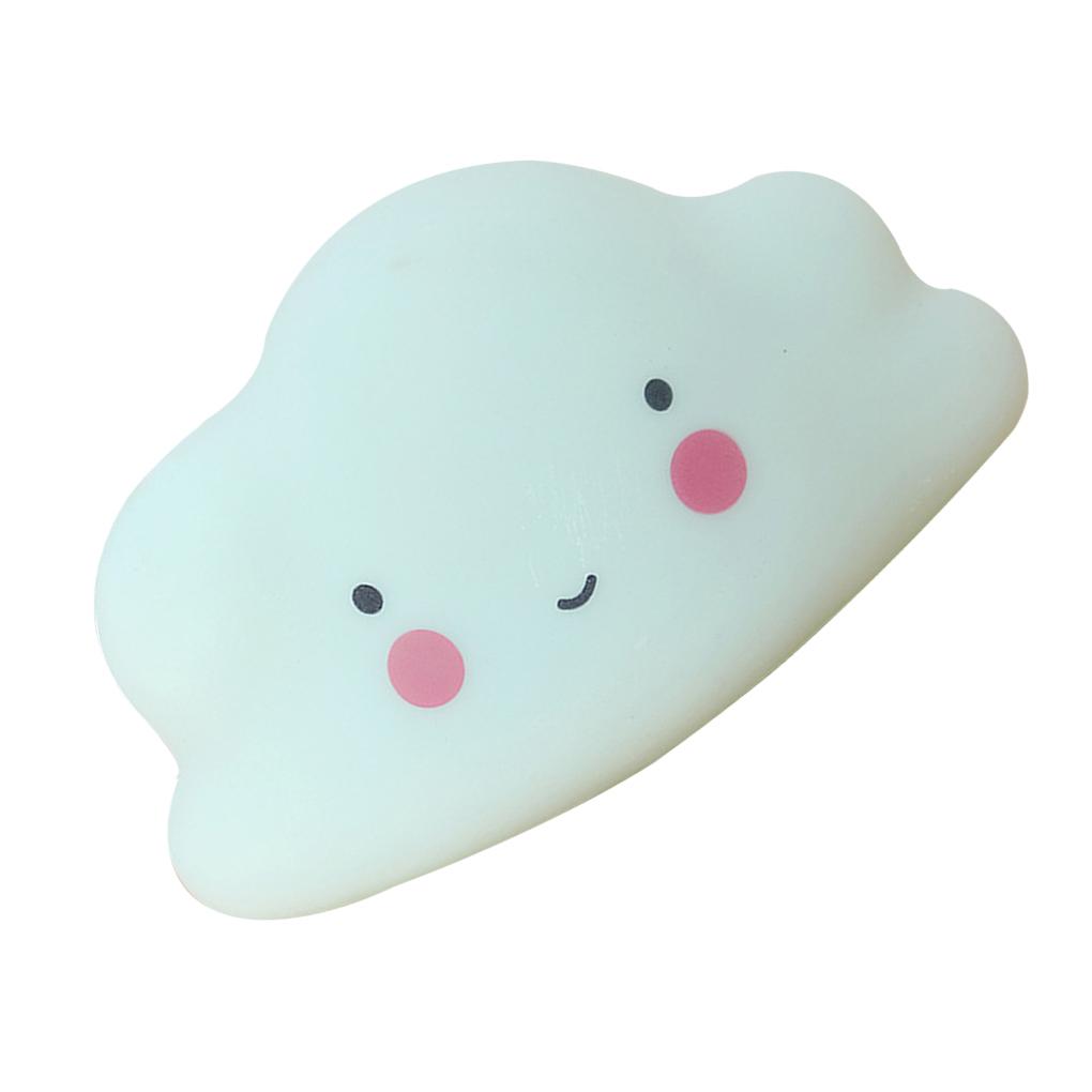 Decor pentru copii LED Noapte Lampa de somn Steaua Soare Nor Bebeluș Cadou drăguț