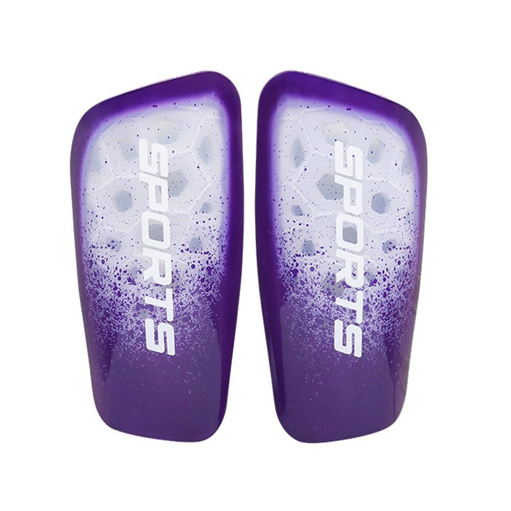 

Thickened Shell Soccer Shin Guards Multicolor Protective Pads Breathable Shinguards Soccer фіолетовий