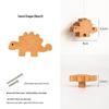Dinosaur Handle for Children's Room - Cute Wooden Animal Cartoon Drawer & Cabinet Pull