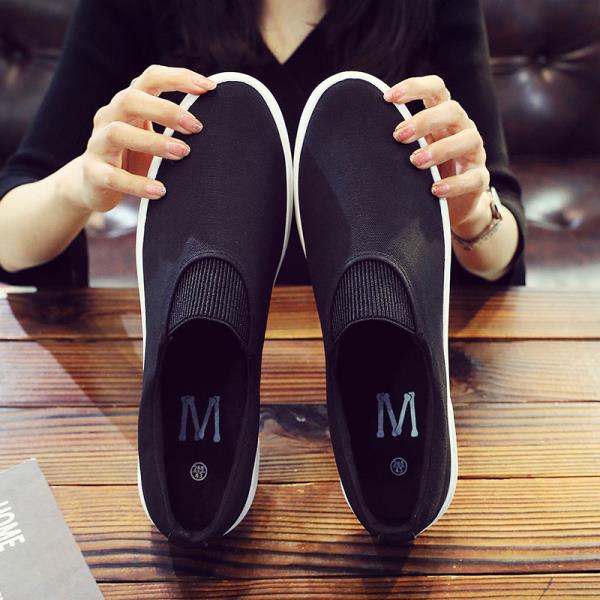 

Модная обувь эспадрильи Черные балетки Повседневные женские кроссовки Слипоны Женская обувь Сабо Платформа Слипоны Платье Криперы Шнуровка Leisu 35