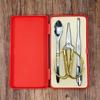 Red Stainless Steel Crab & Seafood 3-Piece Tool Set