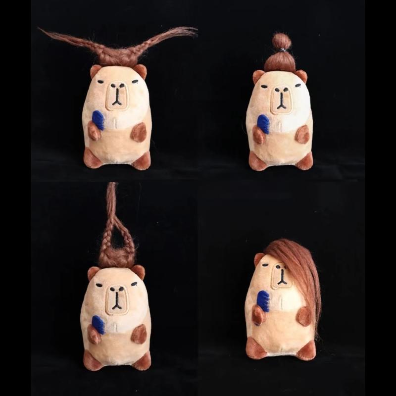 Sött Capybara Hårband Tecknat Djur Hårband Hårbygel för Ungdomar och Cosplay Stilfull Barn Flickor Huvudsmycke Smycken