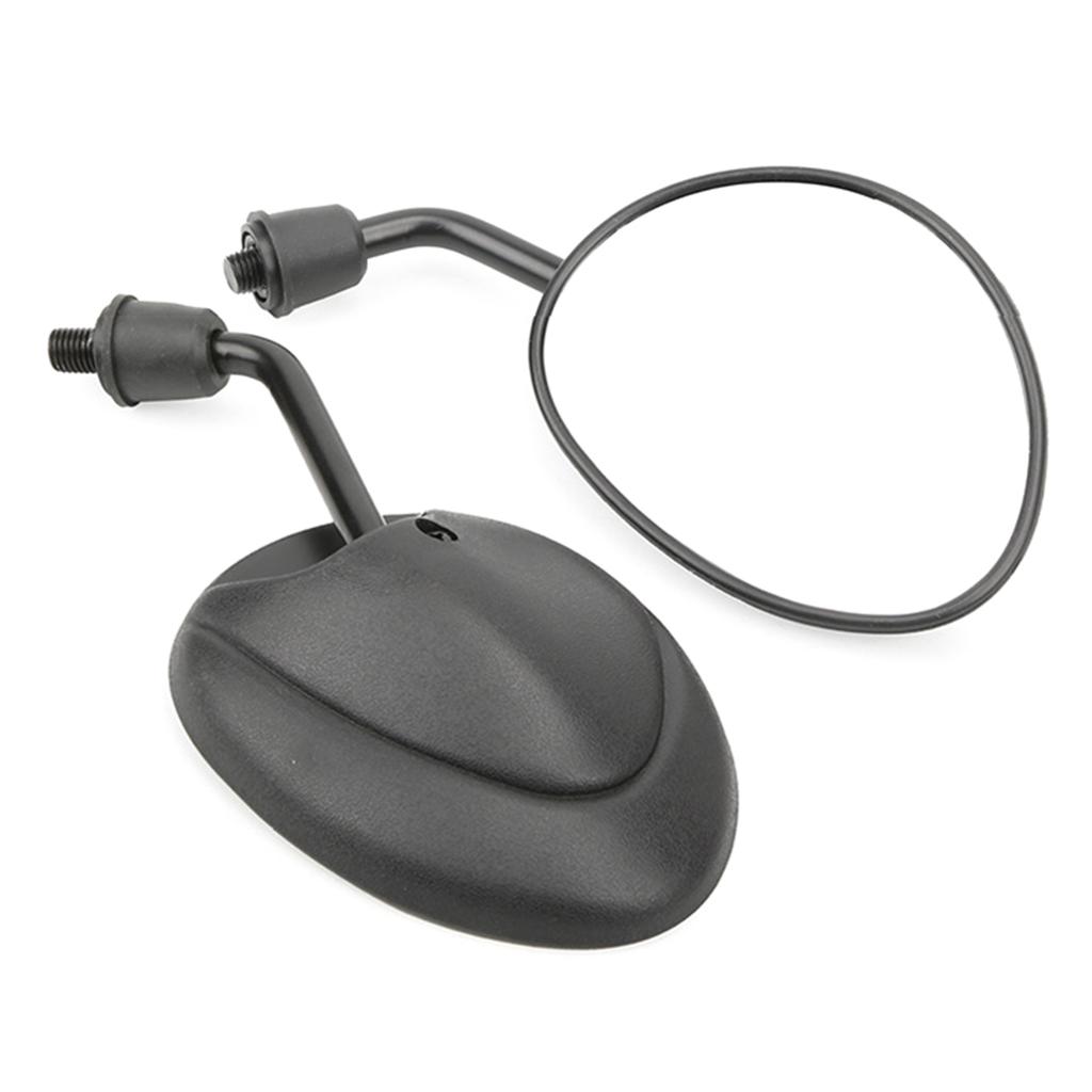 2Pc Rearview Mirror Reflector Reversing Mirror Universal Replacement for Motorcycle E-bike Scooter 360 Degree Adjustable