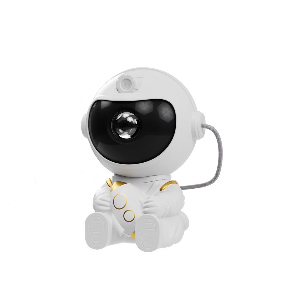 Sky Projector Lamp, Ambient Light, High-End Design, Colorful Astronaut Holding A Star, Lase-r Star Light, Bedroom Night Light