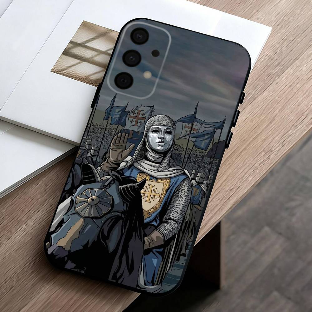 

B-Baldwin IV of J-Jerusalem phone Case For Samsung Galaxy A73,A72,A71,A70,A53,A52,A51,Others Soft Black Shell Samsung a53 5g