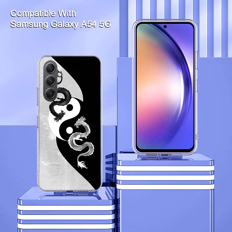 Eight Diagrams Taiji Yin Yang Phone Case for Samsung A16 A26 A36 A56 A17 A37 A57 A07 A06 A02S A03 A04S A05S Galaxy Note 20 10 A5