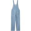 Carhartt WIP FW24 Straight Leg Rivet Multi-Pocket Logo Adjustable Strap Overalls Women Overalls I031250-01-12