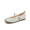 TATA/He She 2025 Spring Shopping Mall Same Style Shallow Mouth Feminine Mary Jane Shoes