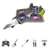 Rechargeable Remote Control Foam Fighter Gravity Sensing RC Hobby Jet Plane  Home Decor