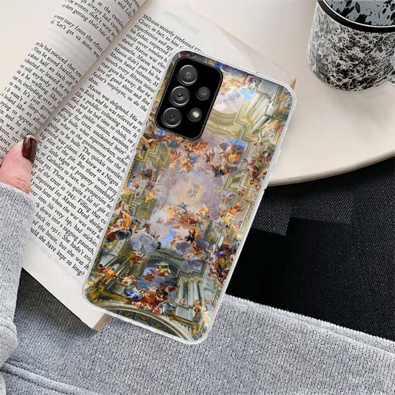 Umělecká malba Zrození Venuše Pouzdro na mobil pro Samsung Galaxy S10 S21 S22 Plus Ultra A91 A51 A21S A12 Průhledný kryt na telefon