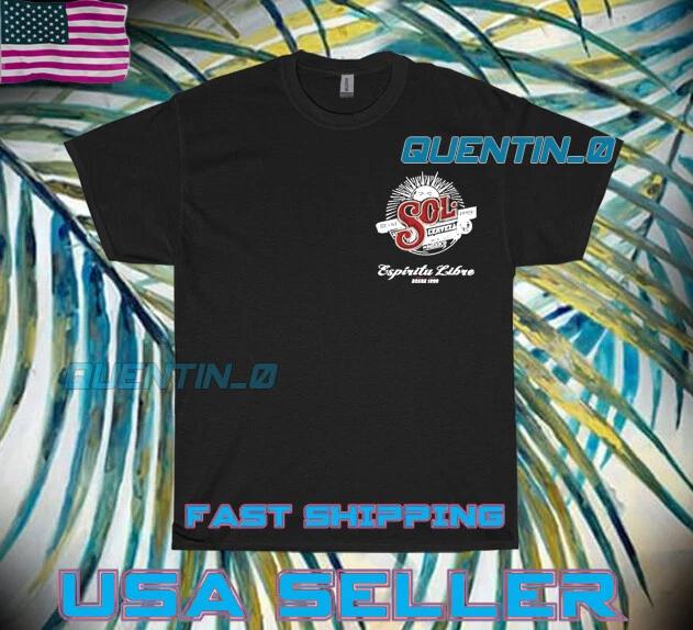 

NEW Shirt PREMIUM CERVEZA SOL BEER ESPIR LOGO T-Shirt FUNNY UNISEX SIZE S TO 5XL M