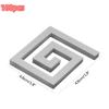10CM Acrylic Mirror Wall Sticker - DIY Home Decoration