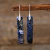 Luxury New High Quality Bohemian Natural Stone Geometric Earrings Earrings Light Luxury Xiyin, Popular Jewelry