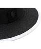 Taping Black Long Panama Hat