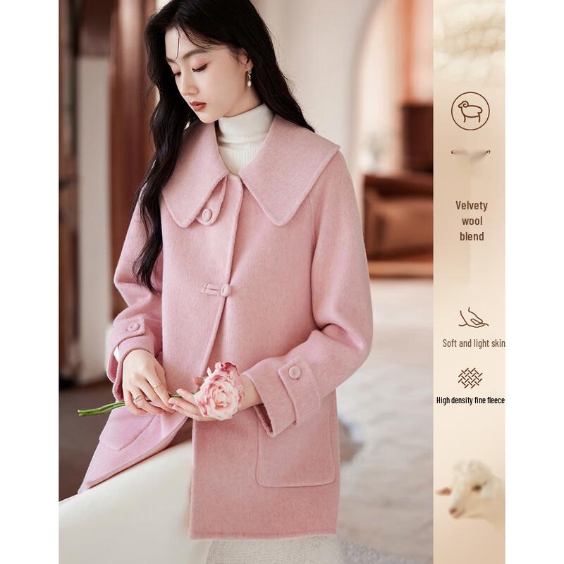 

Women s Sweet Petite Wool Blend Winter Coat M