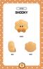 Solomon Shoji BT21 Minini Monitor Figure MONITER FIGURE 2022 (SHOOKY)