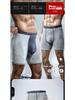 Men's Plus Velvet Thermal Boxer Shorts - Anti-Friction and Lengthened for Autumn/Winter, Ideal for Middle-Aged and Elderly.