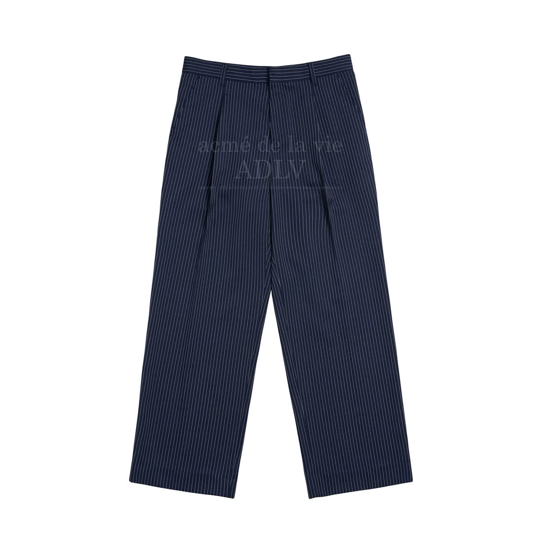 

acmé de la vie ADLV LOGO EMBROIDERY WIDE PANTS ADLV-21SS-PTLEWD-NVY (1(M)) [Parallel import goods]