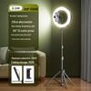 2024 Mobile Phone Live Streaming Stand with Fill Light for Douyin & Selfie Beauty - Complete Desktop Shooting Support Set