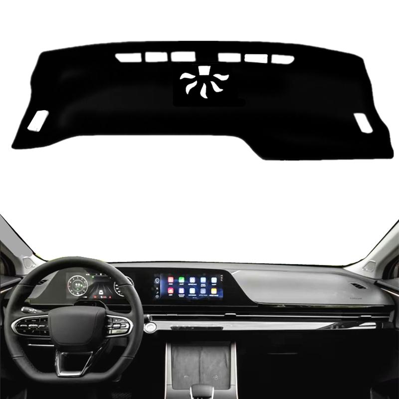 

Для Chery Omoda 5 C5 FX EV 2024 2025 Коврик на панель приборов Чехол на панель приборов Коврик-подкладка на панель Автостайлинг Козырек от солнца Ковер Автоаксессуары Black(Black Edge)