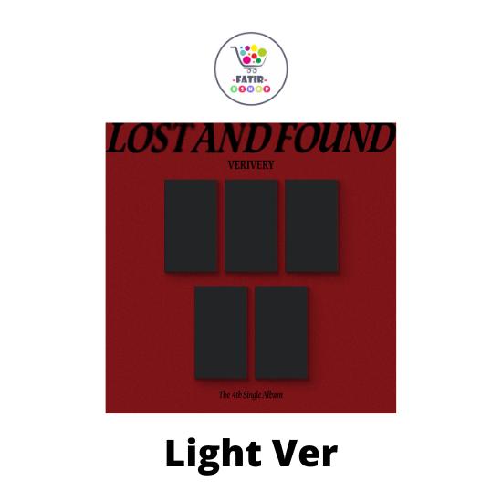 

Лайт версия 4-го сингл-альбома VERIVERY Lost and Found No POB SET