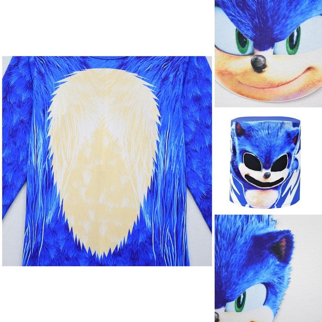 Μπλε Μάσκα Cosplay Sonic Hedgehog Για Παιδιά Με Εντυπωσιακό Σχέδιο Και Χαρακτηριστικό Ένα Μέγεθος Ταιριάζει στους Περισσότερους