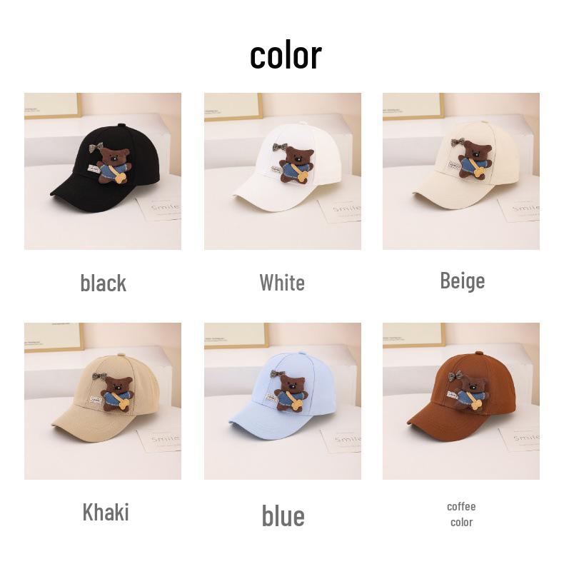 2026 Cartoon-Bär Modische Baseballkappe - Vielseitige Sonnenschutzkappe für Ausflüge