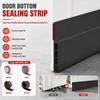 Self-adhesive Door Bottom Sealing Strip Silicone Door Draft Stopper Draught Excluder  Dorm