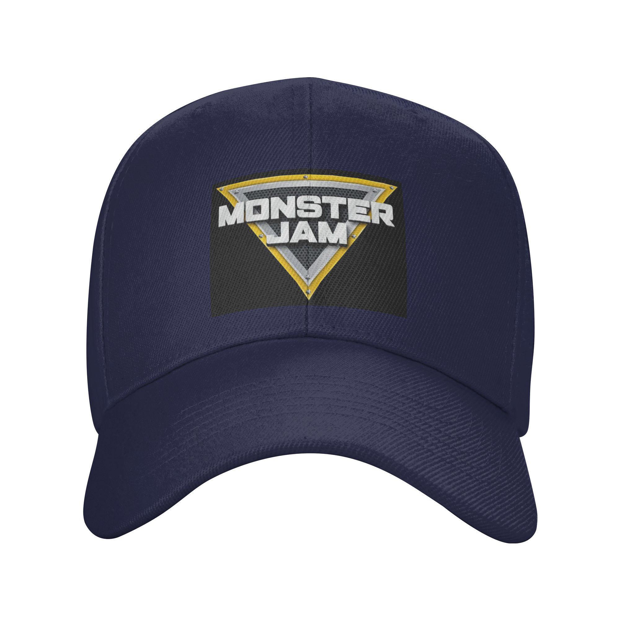 

Unisex Baseball Hats Classic Monster Jam Truck Pattern Outdoor Streetwear Summer Sports Baseball Caps Hip Hop Cap Casquette One Size