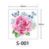 Small Flower Tattoo Sticker Female 3D Color Tattoo Sticker Rose Lotus Butterfly Flower Tattoo