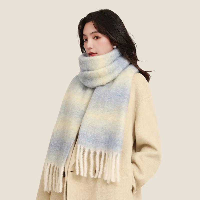 Muerxi Women's Luxury Wool Scarf & Shawl