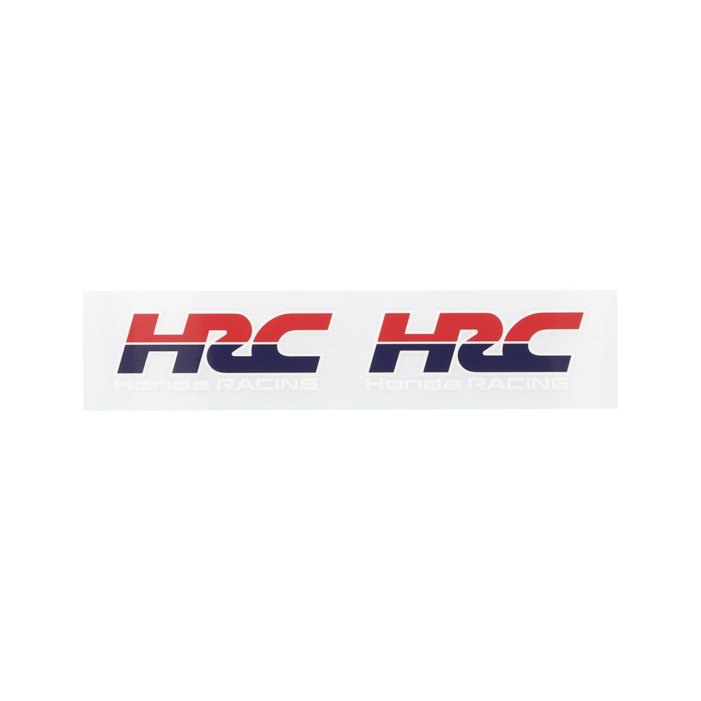 HRC (Honda Racing) Official Sticker Weatherproof Transfer Trico Color (White