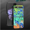 Harte PC-Van-Gogh-Sternenhimmel-Kunst-Hüllen für Samsung Z Flip3 5g Zflip Zflip3 Flip-Handyhülle