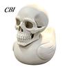 Study Room Desk Accessory 3D Printed Skull Duck Ornament, Gothic Figurine, Creative Office Counter Decorative Piece Halloween Decor for Home