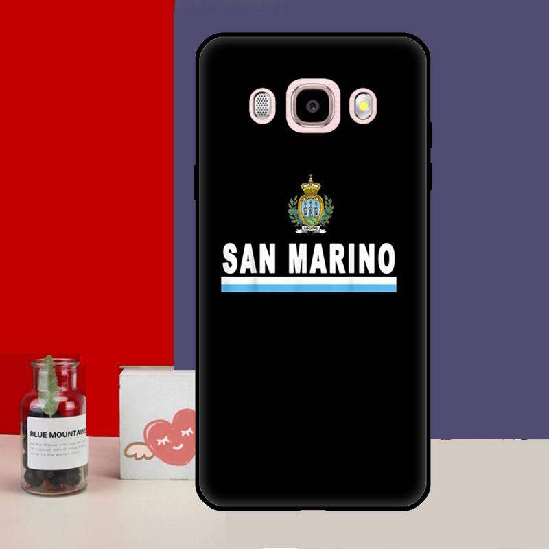 San Marino Flag Case For Samsung Galaxy J4 J6 Plus 2018 J8 A6 A7 A8 A9 J1 A3 A5 2016 J3 J5 J7 2017 Cover