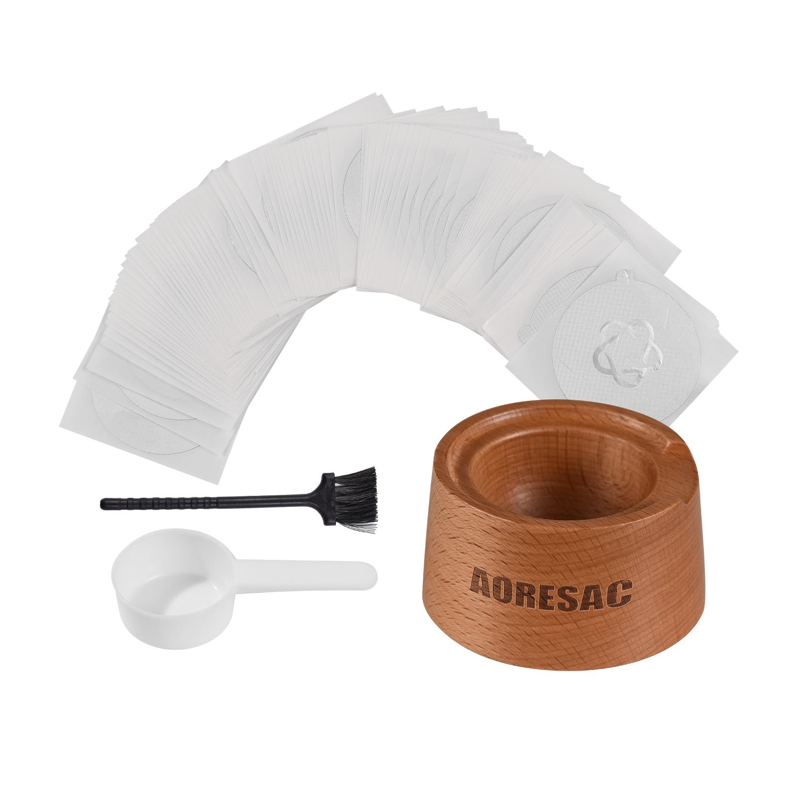 

Комплект уплотнений из алюминиевой фольги для кофе, совместимый с капсулами Nespresso Vertuoline с 100 шт. алюминия серебряный