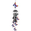 Outdoor Wind Chimes Elegant Garden Wind Chimes Hummingbird Decor Beautiful Hummingbird Wind Chimes For Terrace Yard Garden