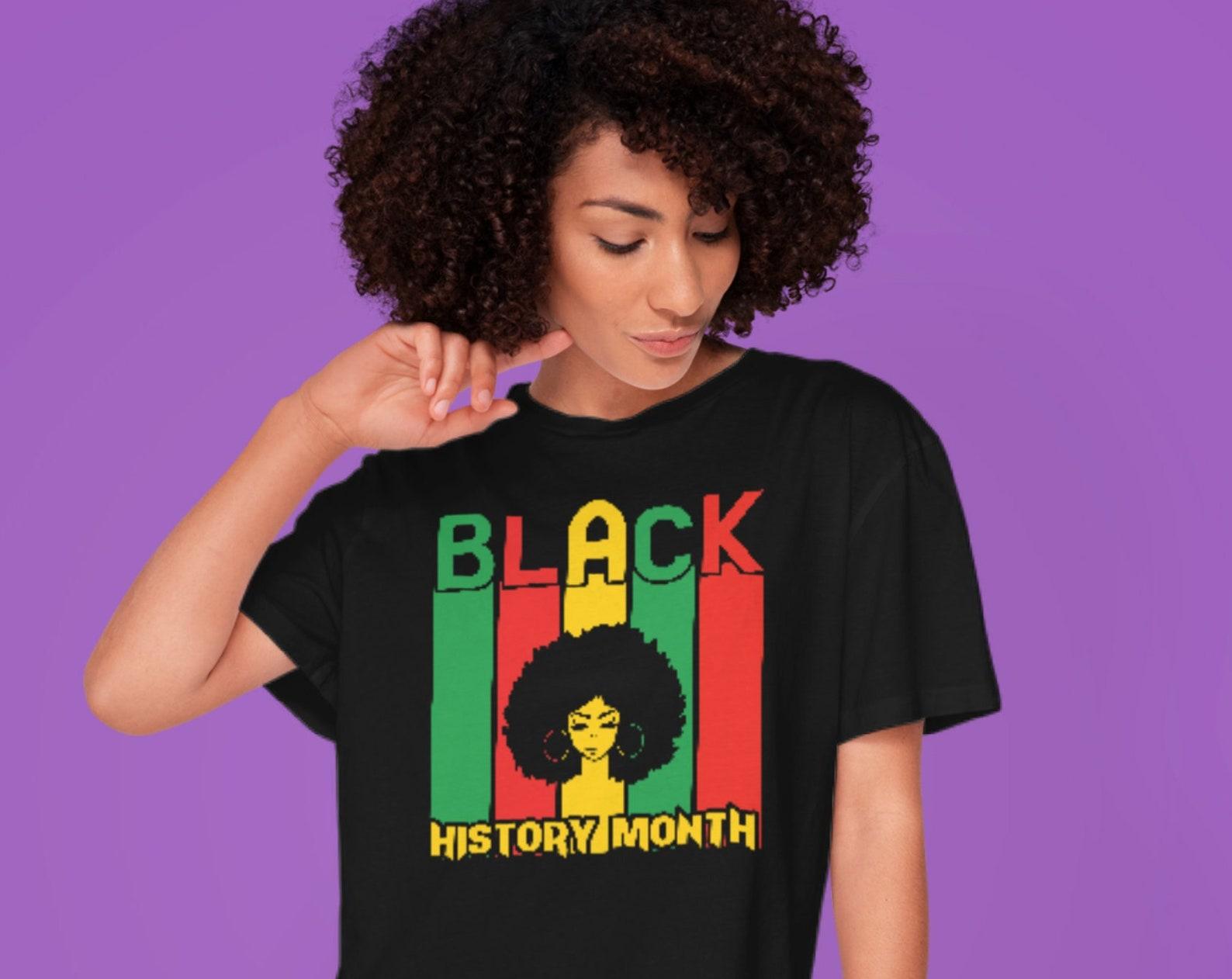 Black History Shirt | Black History Month | Black Lives Matter T-Shirt | Black History is Strong Shirt | BLM Unisex Shirt XL