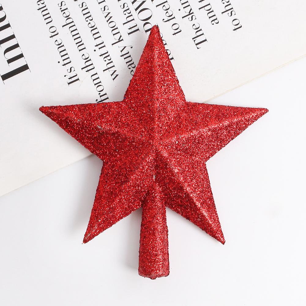 

Christmas Tree Top Star Ornament for Home Decor Christmas Decorations Xmas Navidad New Year 2026 Party Supplies Gifts Accessory