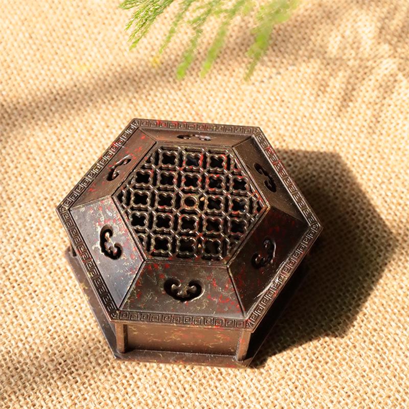 Agarwood Incense Burner - Antique Zen Desk Ornament for Home
