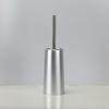 Set Spazzolino WC Stile Europeo Oro con Setole Morbide in TPR - Da Pavimento, Supporto Senza Installazione.