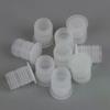 New 10Pcs Plastic Bottle Cap Red Wine Seal Cap Inside The Salt Bottle Transparent Nut Hole Dust Plug Easy To Pull The Cap